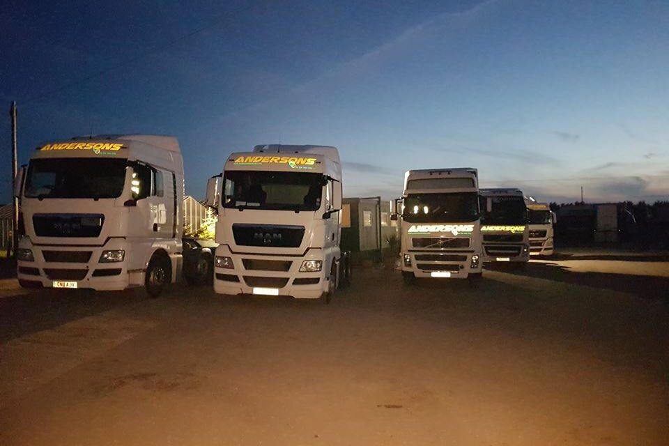Andersons Transport at Night