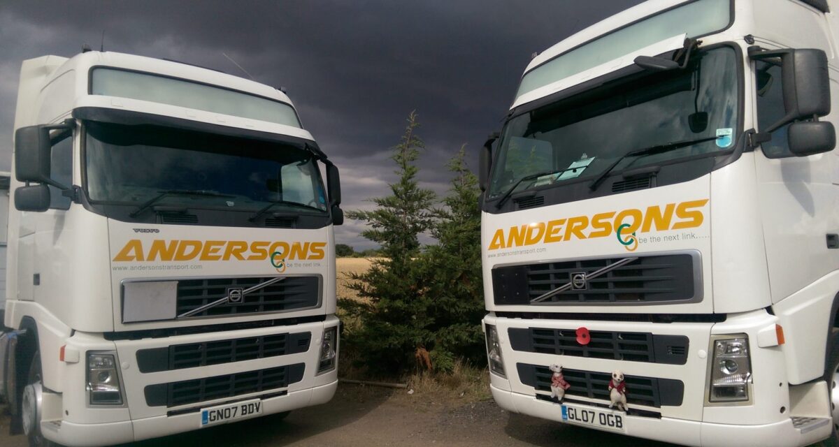 Andersons Transport Volvo’s