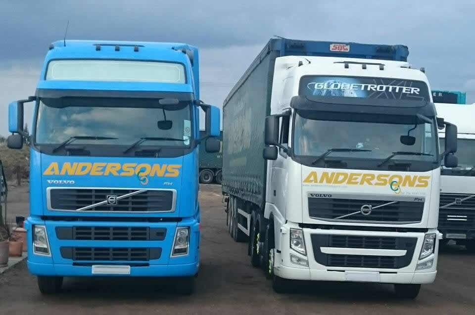 Volvo FH Blue and White Globetrotter